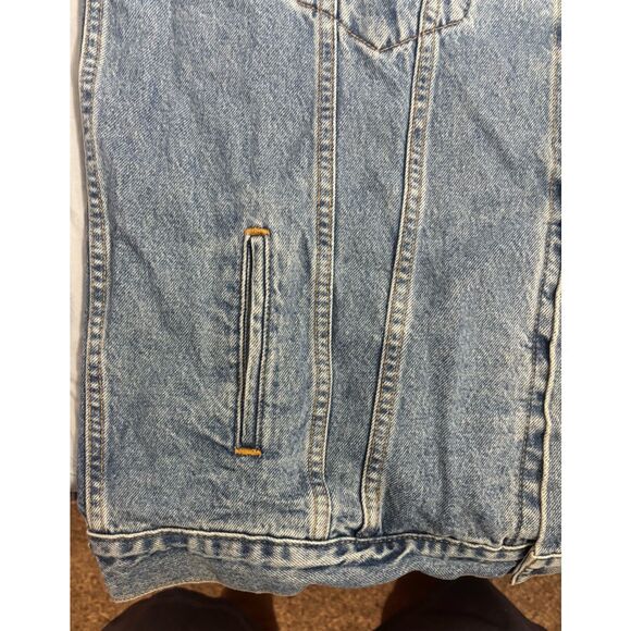 Vintage Levi’s Trucker Jacket 72507-0389 Men’s 3XL Blue Denim Made in USA 2001 - Picture 5 of 14